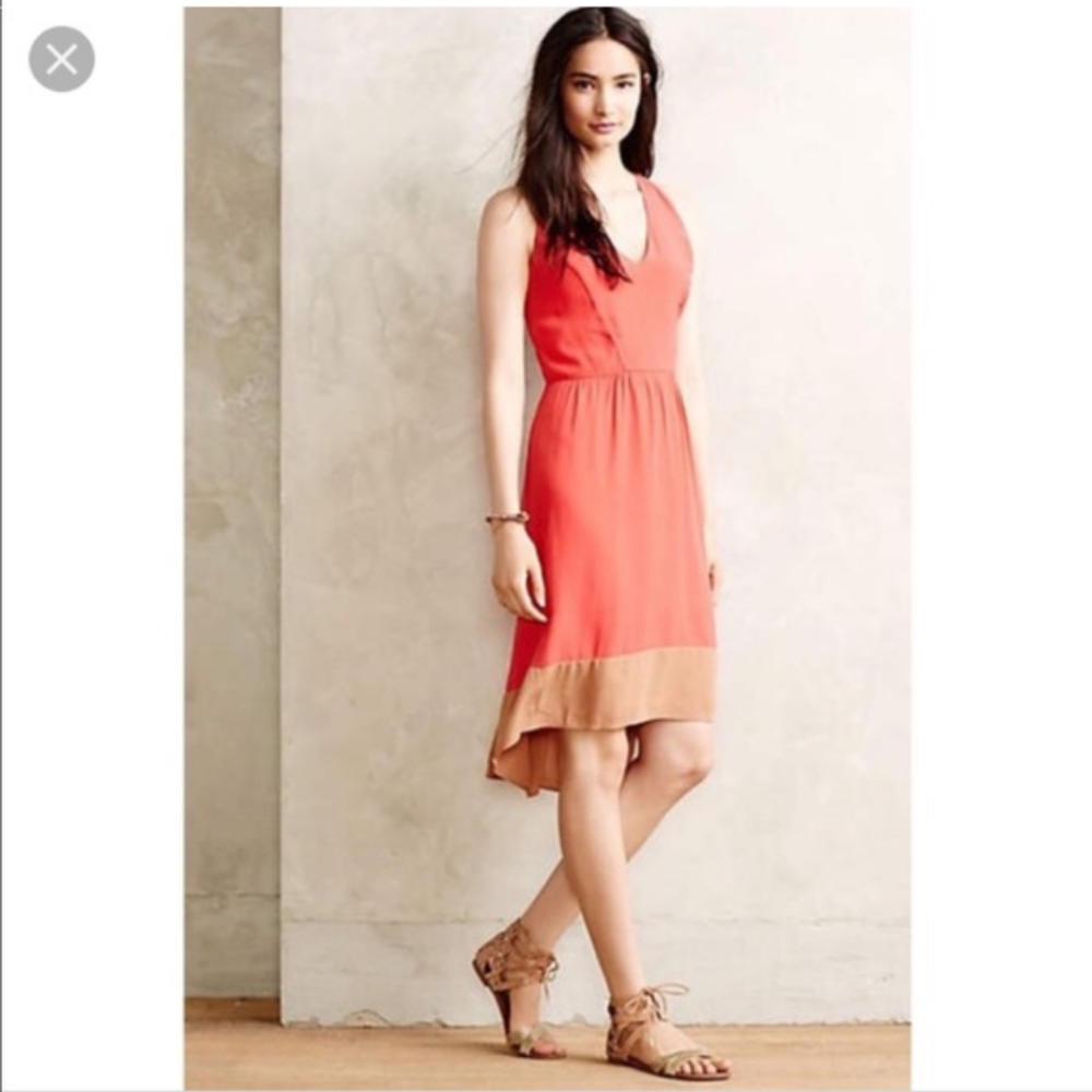 Anthropologie La Vi by Sam & Lavi Hi-Lo Dress